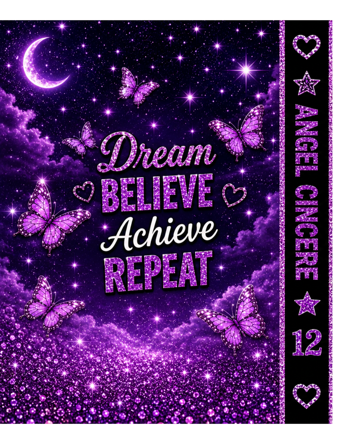 Custom Composition Notebook Cover Design (Digital)